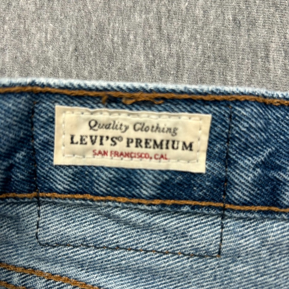 Levi's 501XX Button Fly Jeans Womens 24W (44x26) Straight Leg Medium Wash - Picture 7 of 15